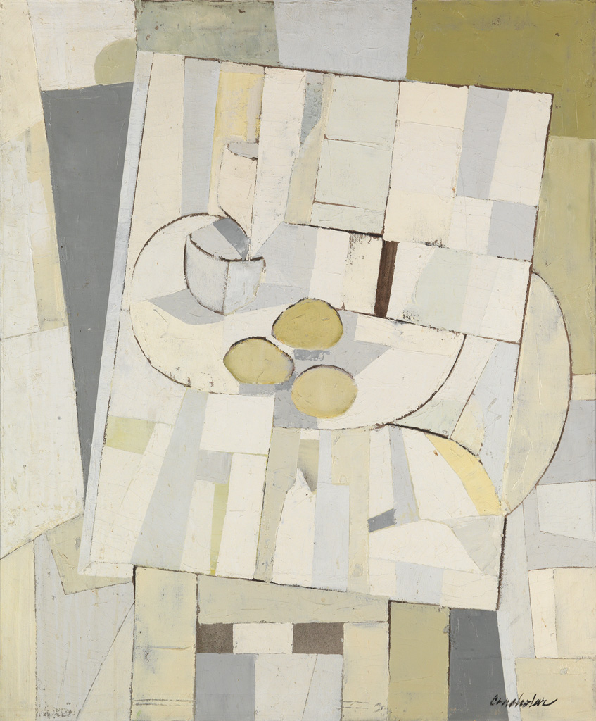 DAN CONCHOLAR (1939 -   ) Untitled (Abstract Still Life).